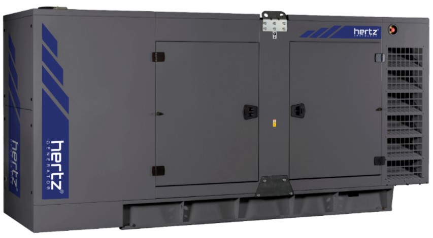 Дизельный генератор Hertz HG 221 DL в кожухе с АВР